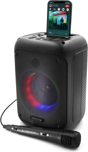 Prenosni bluetooth zvočnik s karaokami SQUEAK