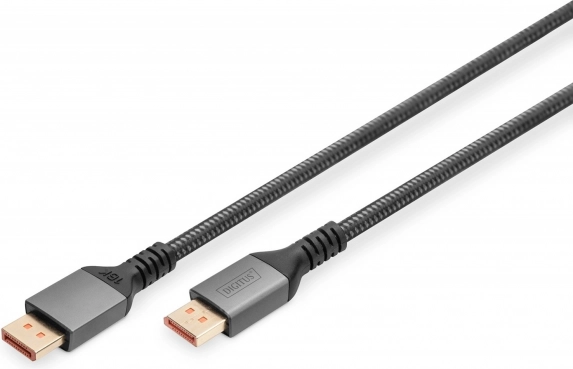 Kabel DisplayPort 2.1 16K 60Hz 1 m črn