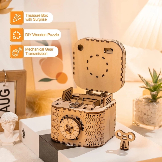 RoboTime 3D lesen mehanski puzzle Nakitnica