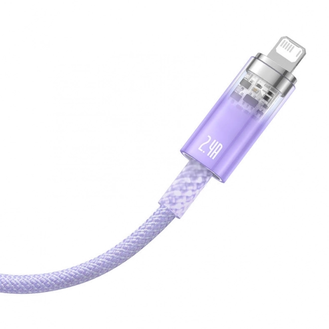 Hitro polnilni kabel USB-A na Lightning Baseus Explorer Series 1m