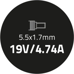 Optimizirani parametri 19 V / 4,74 A