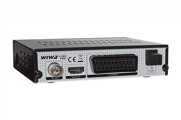 Moderný tuner WIWA s technológiou H.265 PRO