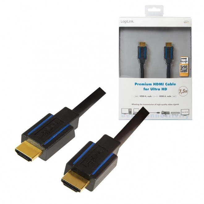 HDMI Kabel Ultra HD 7.5m Premium