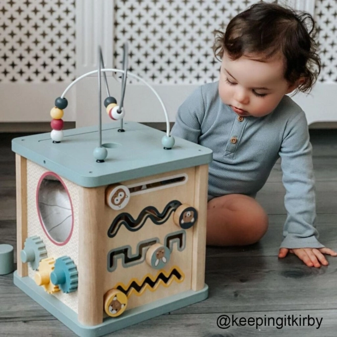 Bigjigs Baby Motoricna aktivna kocka