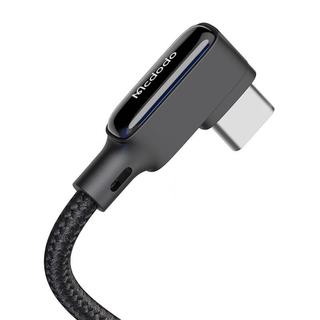 Kabel USB na USB-C, Mcdodo CA-7310, kotni, 1,8 m (črna)