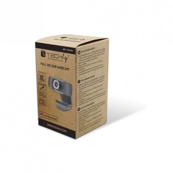 Polna HD USB spletna kamera z mikrofonom