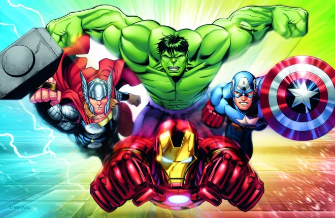 Minipuzzle Avengers 54 kosov