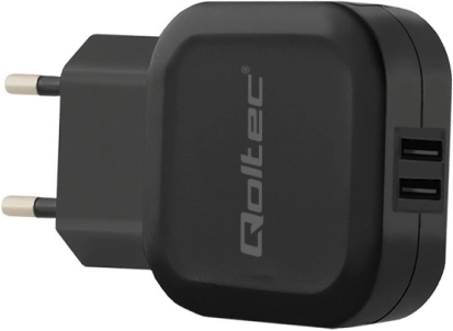 Omrežni polnilnik 12W 5V 2.4A 2x USB