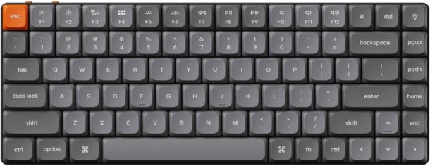 Brezžična mehanska tipkovnica Keychron K3 Max RGB, rdeče stikalo