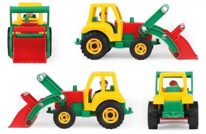 Aktivni traktor z naklonom
