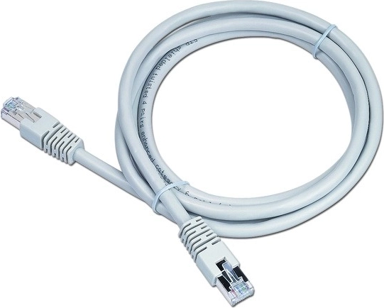 Zaščiten patch kabel FTP cat.6, 20 m, siv