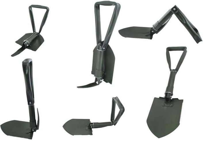 3v1: lopata, kramp in žaga