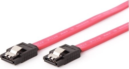 Kabel SATA III s kovinskimi zaponkami 50 cm