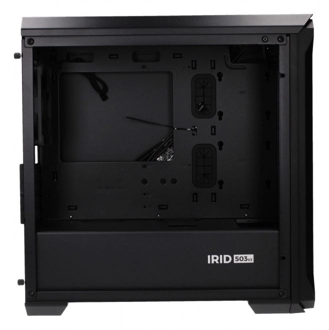 Ohišje računalnika Genesis Irid 503 V2 Micro Tower z oknom in USB 3.0