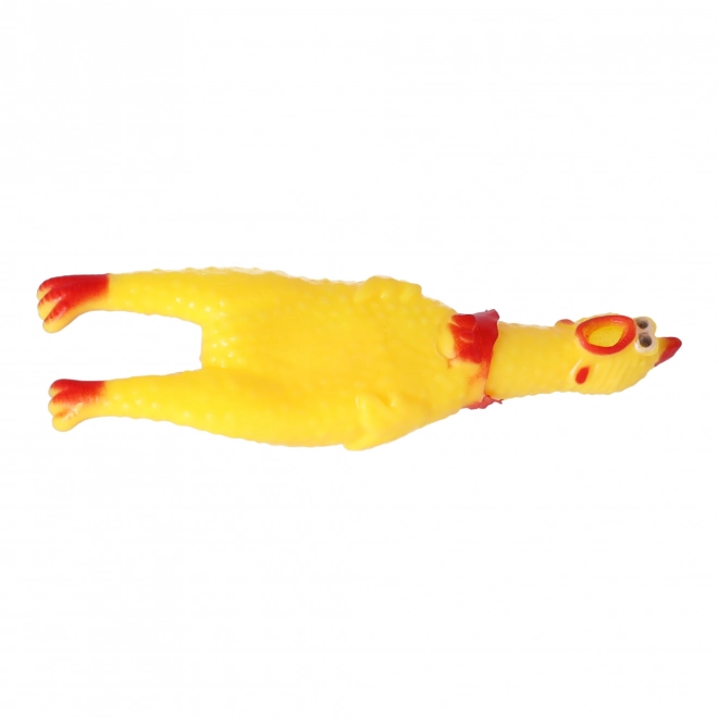Piskajoča igrača za pse - piščanec, 16 cm