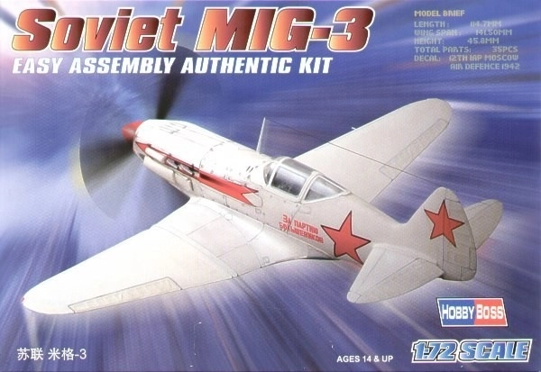 Plastični model MiG-3