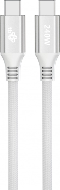 Kabel USB-C – USB-C 1 m bel z močjo 240 W