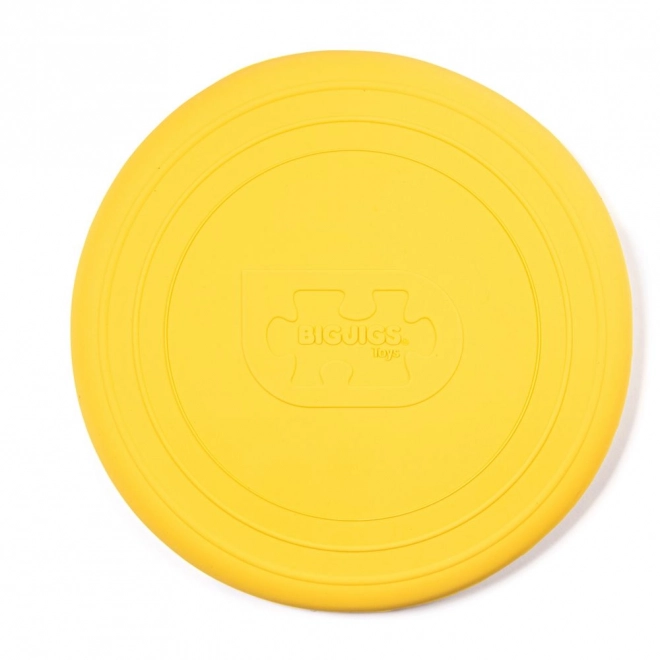 Bigjigs Toys Frisbee Rumena Medena