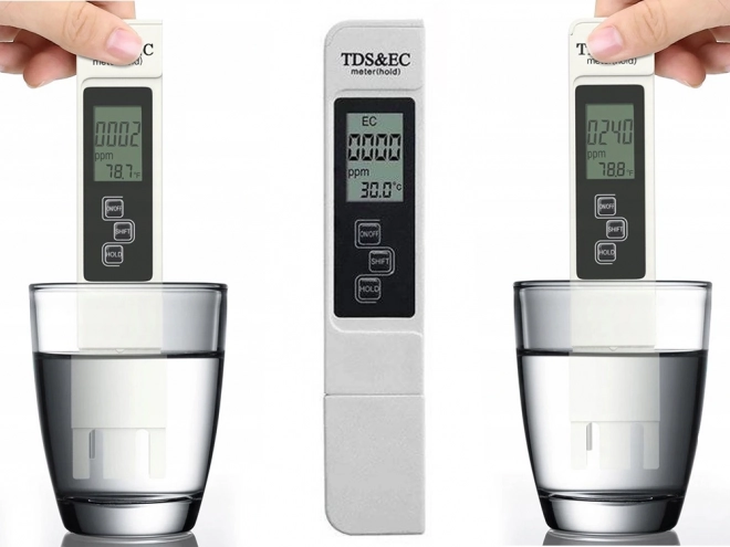 Tester trdote vode TDS EC Osmoza Temperatura