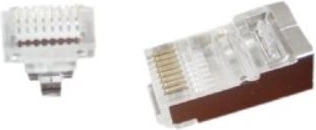 Prehodni omrežni konektor RJ45 8P8C FTP (10 kos)