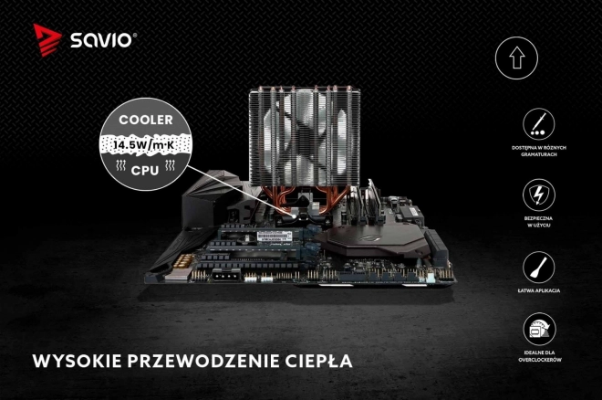 Termalna pasta Savio Glacier 1g