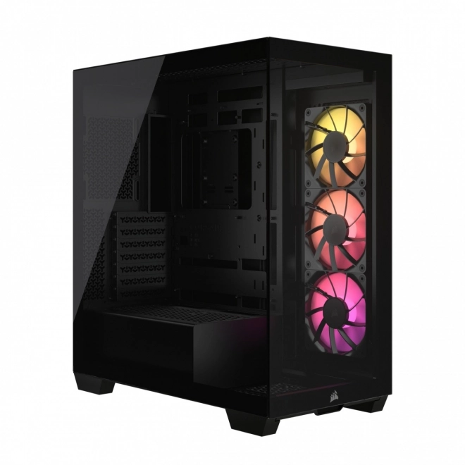 Ohišje računalnika Mid-Tower 3500X ICUE LINK RGB TG črna