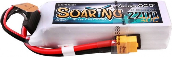 Gens ace G-Tech Soaring LiPo 2200 mAh 14,8 V 30C 4S z konektorjem XT60