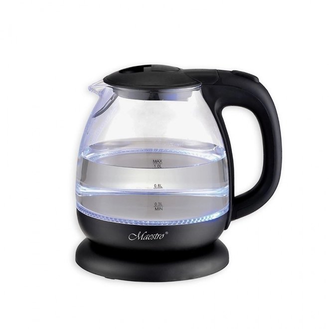 Hitrogrejna kuhalnik 1l 1100W steklena MR-055-BLACK