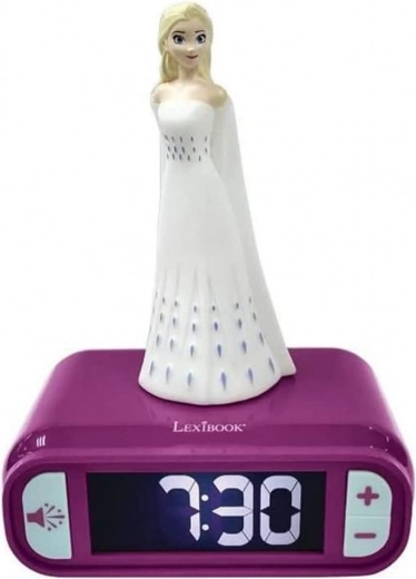 Dekorativna budilka z LED nočno lučko