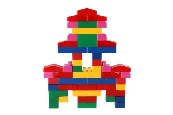 Konstruktor LORI 3 plast 50 kosov v škatli 19x28x10cm