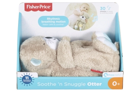 Fisher-Price Pomirjujoča vidra z melodijami FXC66