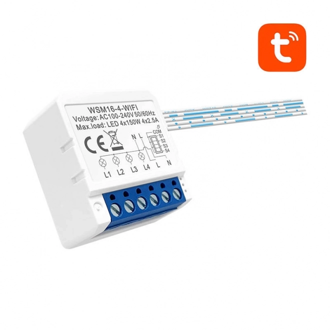 Pametni WiFi stikalni modul Avatto WSM16 TUYA – W4