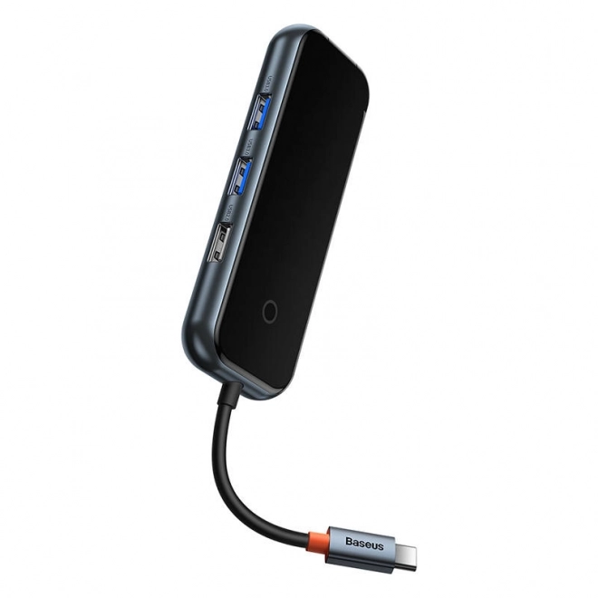 Baseus AcmeJoy 5v1 USB-C Hub z 2x USB 3.0, USB 2.0, USB-C PD in RJ45
