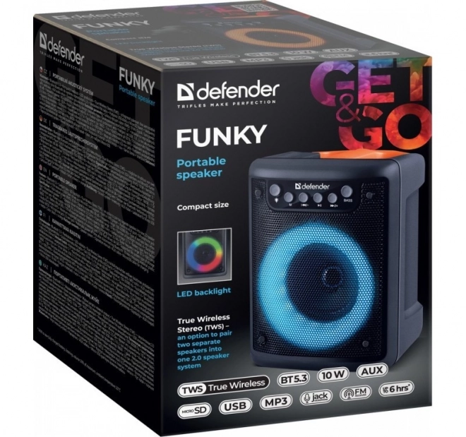 Bluetooth zvočnik FUNKY 10W