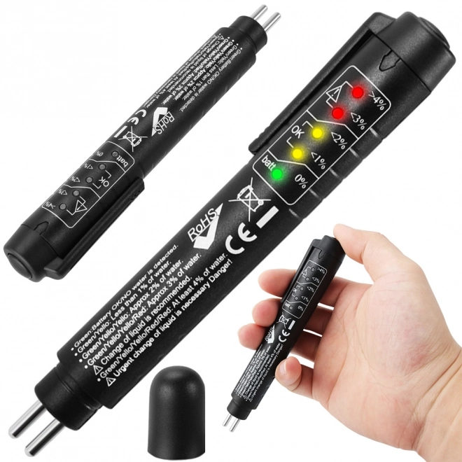 Tester zavorne tekočine z LED merilnikom