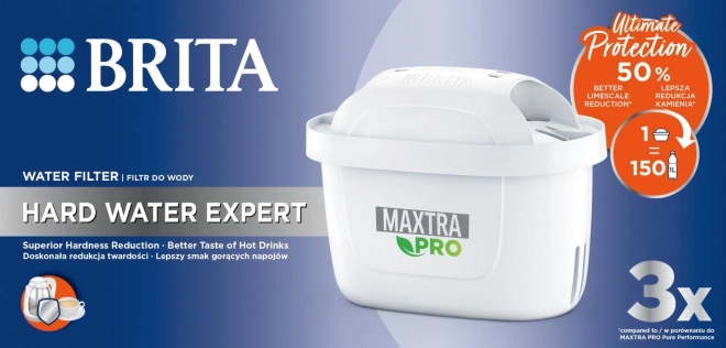 Maxtra PRO Hard Water Expert nadomestna kartuša 3 kosi.