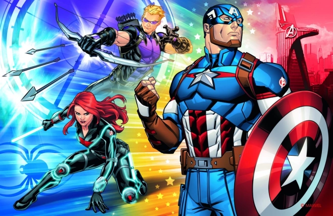 Minipuzzle Avengers 54 kosov