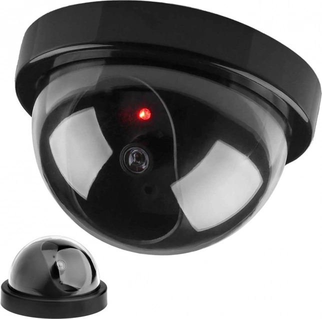 Atrapa kamere CCTV z LED diodo