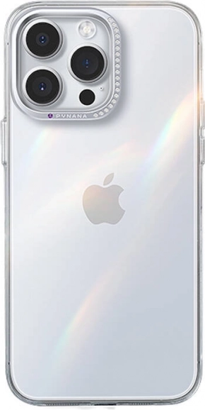 Ledeniško ohišje za iPhone 15 Pro, prozorno