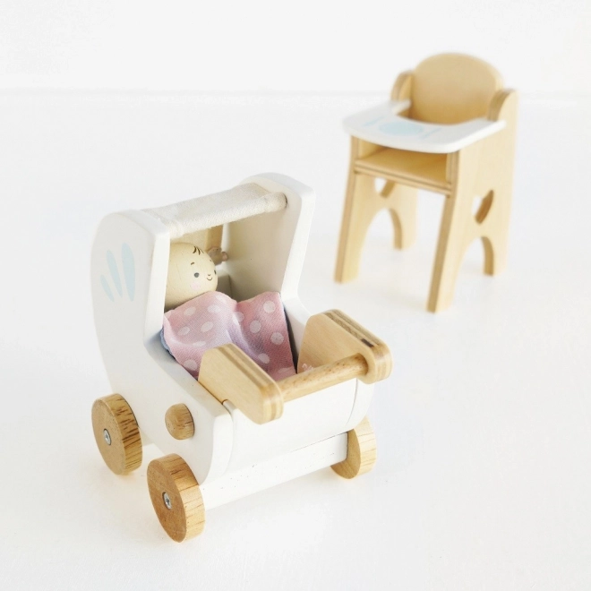Le Toy Van komplet dojenček s pripomočki