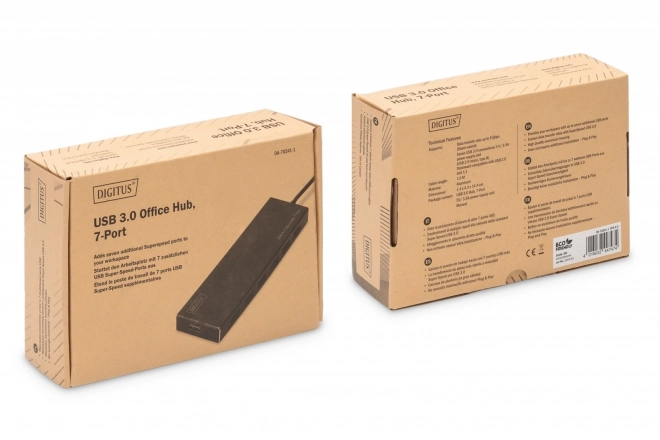 USB 3.0 vozlišče 7-portno, aluminijasto