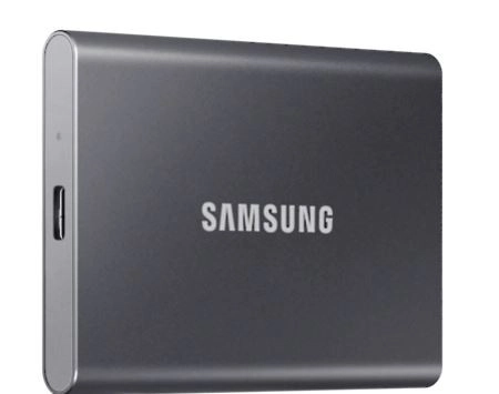 Prenosni SSD Samsung T7 2TB USB 3.2 Gen 2 sivi