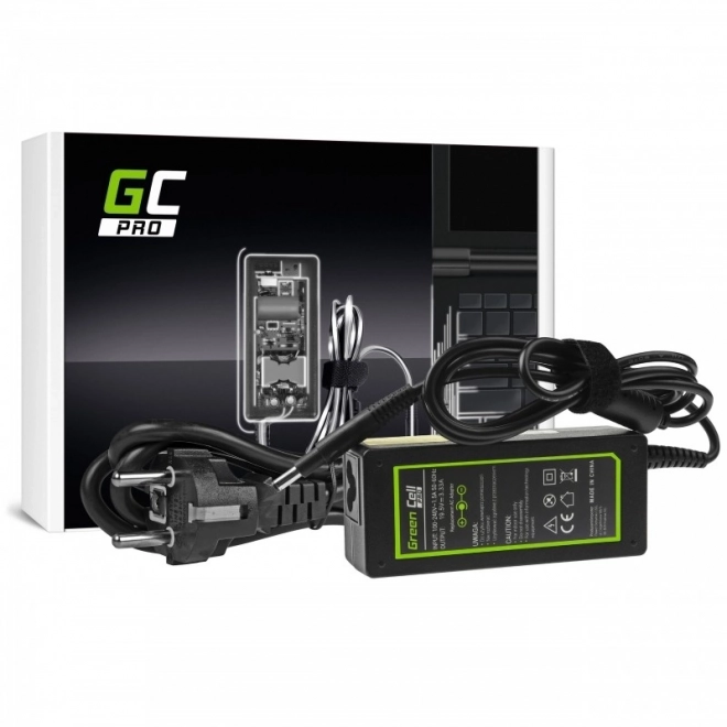 Napajalnik Green Cell PRO 65W za prenosnike HP