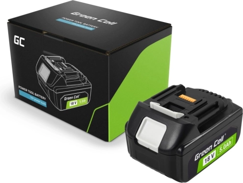 Baterija GREEN CELL za MAKITA LXT 18 V 5 Ah – zamenjava BL1850