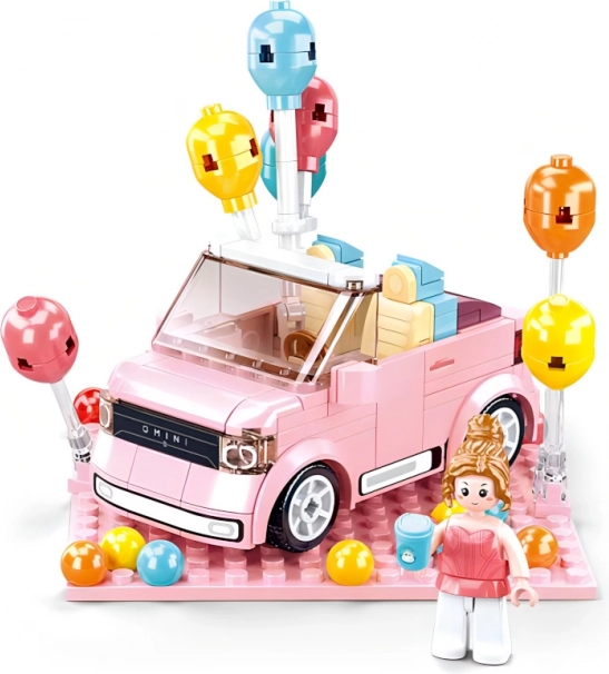 Sluban Girls Dream Mini rožnati kabriolet