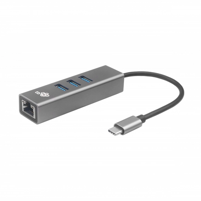 USB-C adapter z RJ45 + 3x USB-A vrata - 1000 Mb/s