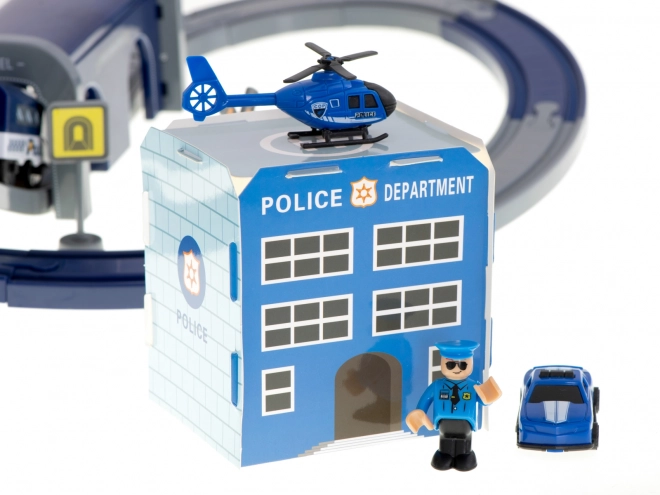 Otroška železniška proga - policija