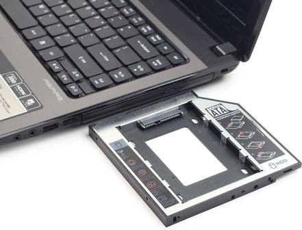 Adapter za optični pogon 12,7 mm za 2,5-palčni SATA HDD/SSD