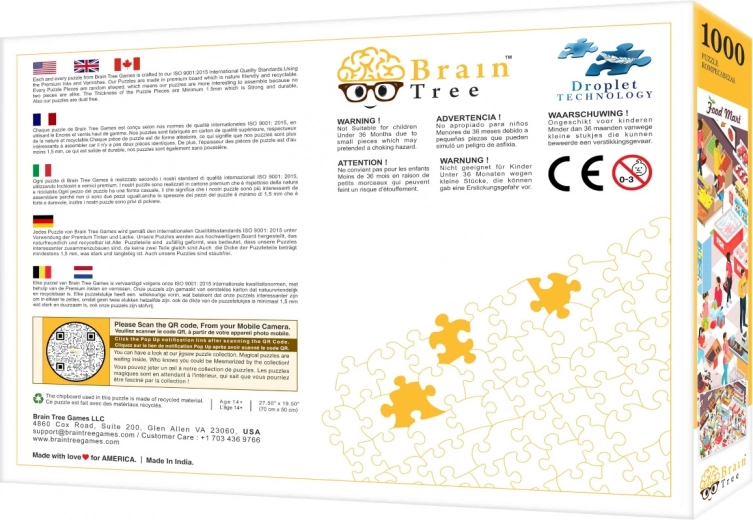 Bogat pribor v pakiranju