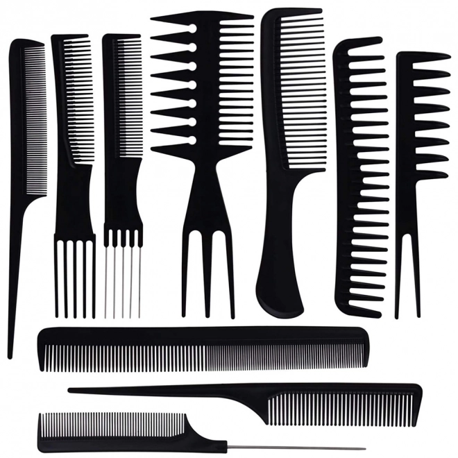 Set frizerskih glavnikov s torbico